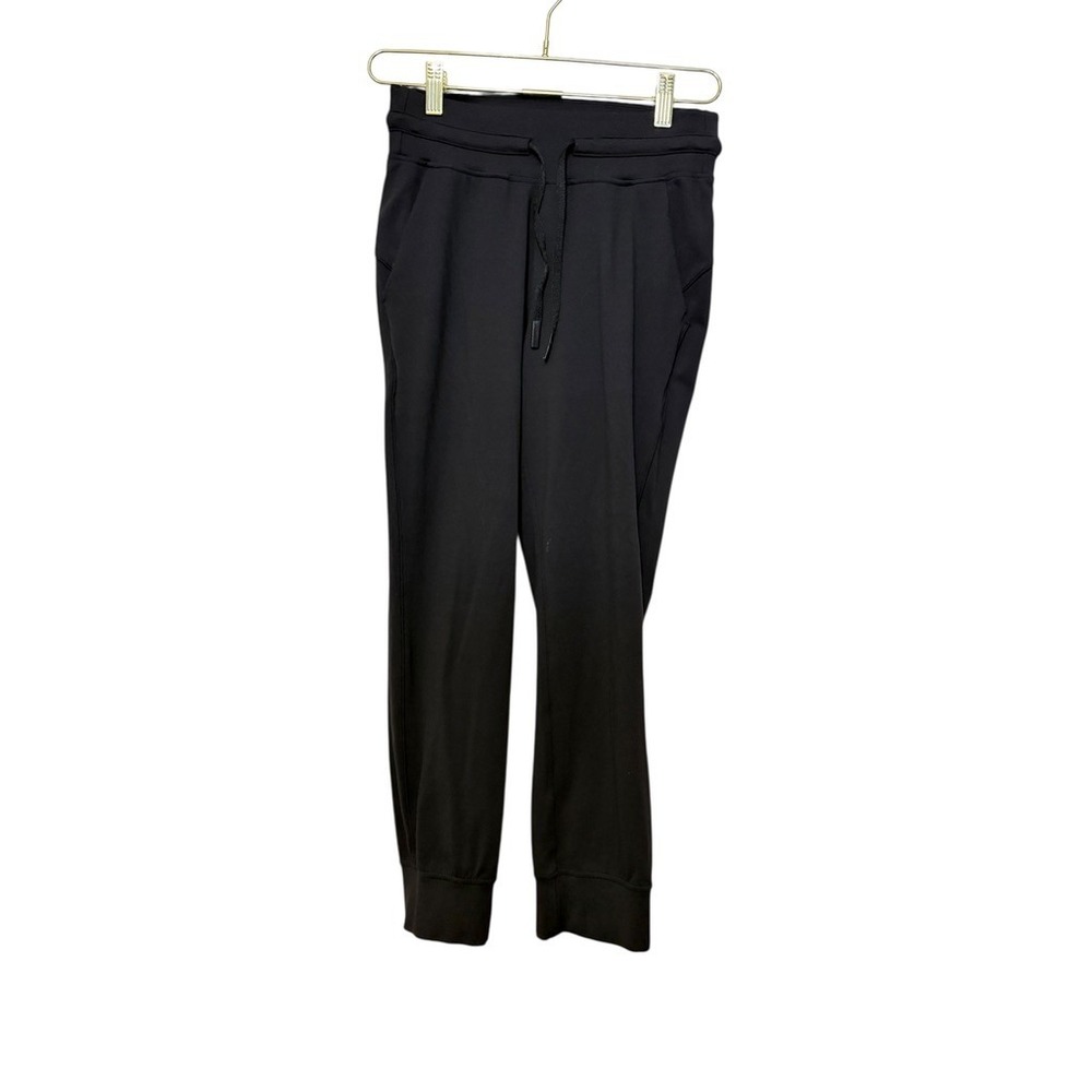 Lululemon Ready to Rulu Jogger Crop Pants Black Women 4 Activewear Casual